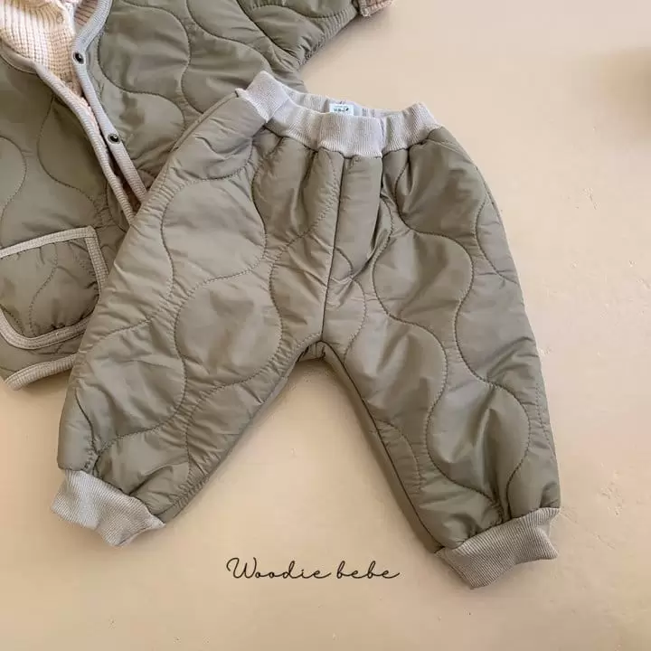 Woodie - Korean Baby Fashion - #babyoutfit - Mon Blan Pants