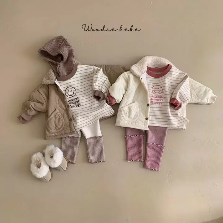 Woodie - Korean Baby Fashion - #babyoutfit - Custum Tee - 4