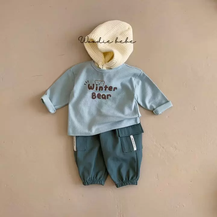 Woodie - Korean Baby Fashion - #onlinebabyboutique - Mellow Pants - 5
