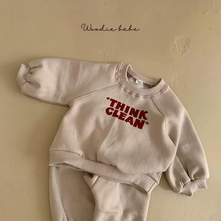 Woodie - Korean Baby Fashion - #onlinebabyshop - Topia Top Bottom Set - 10
