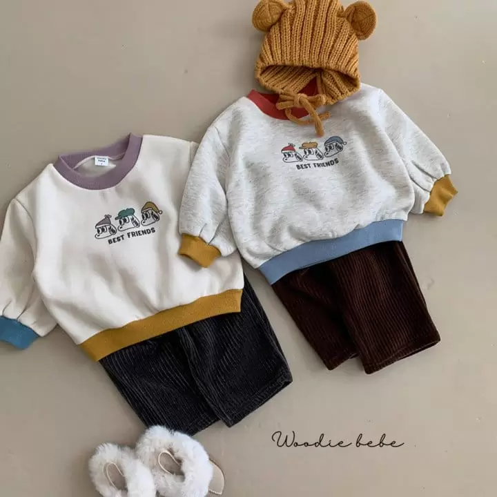 Woodie - Korean Baby Fashion - #onlinebabyshop - Coat Pants - 8