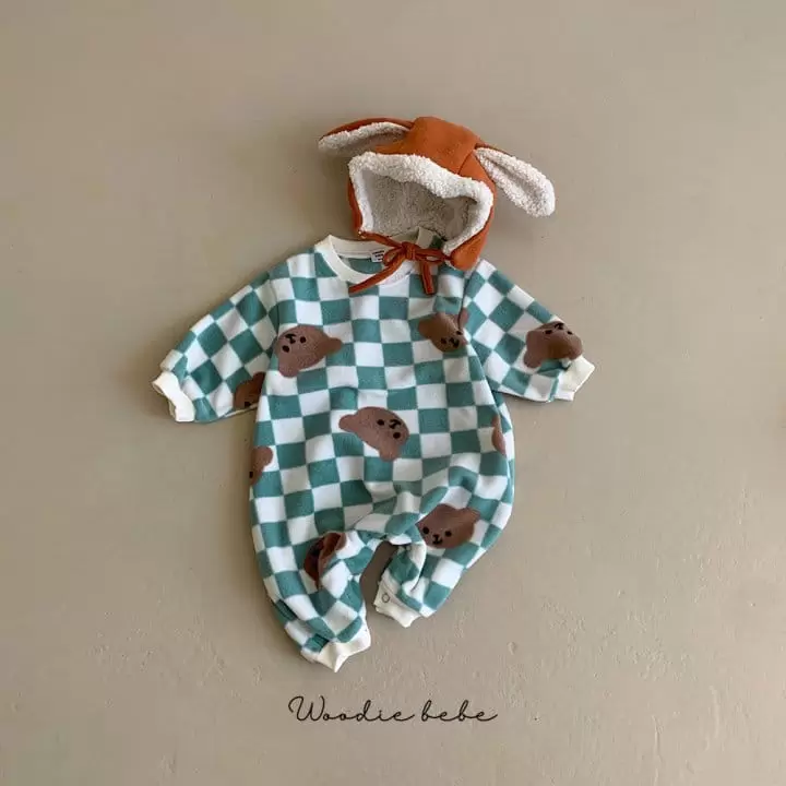 Woodie - Korean Baby Fashion - #onlinebabyshop - Bans Bodysuit - 9