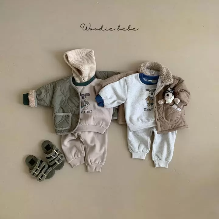 Woodie - Korean Baby Fashion - #smilingbaby - Willy Top Bottom Set