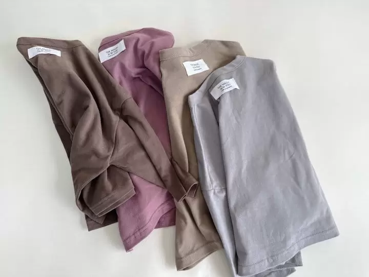 Yerooyena - Korean Children Fashion - #childofig - Peach Fleece Loose Tee - 3