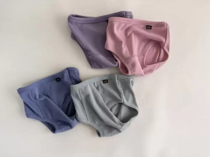 Yerooyena - Korean Children Fashion - #childofig - Lettering Frise Underwear - 2