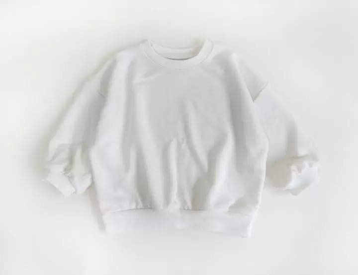 Yerooyena - Korean Children Fashion - #childofig - Fleece Overfit Soft Sweatshirt - 7