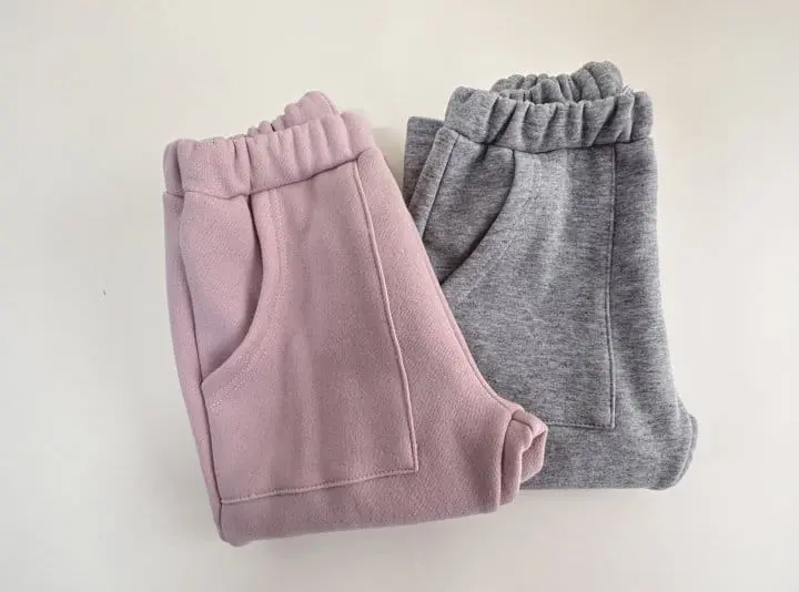 Yerooyena - Korean Children Fashion - #childofig - Pocket Fleece Loose Pants - 5