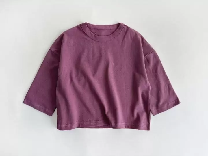 Yerooyena - Korean Children Fashion - #childrensboutique - Peach Fleece Loose Tee - 3