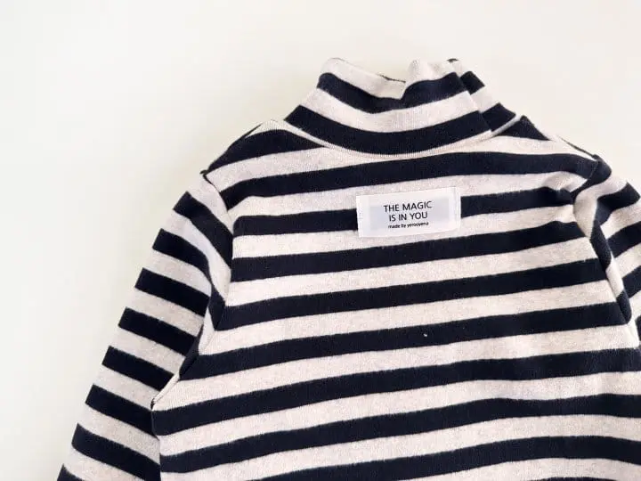 Yerooyena - Korean Children Fashion - #childrensboutique - St Fleece Turtleneck Tee - 8