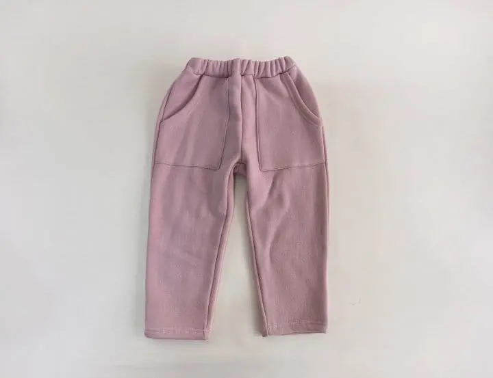 Yerooyena - Korean Children Fashion - #childrensboutique - Pocket Fleece Loose Pants - 7