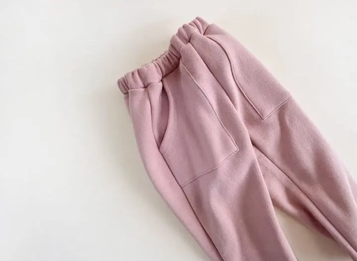 Yerooyena - Korean Children Fashion - #designkidswear - Pocket Fleece Loose Pants - 8
