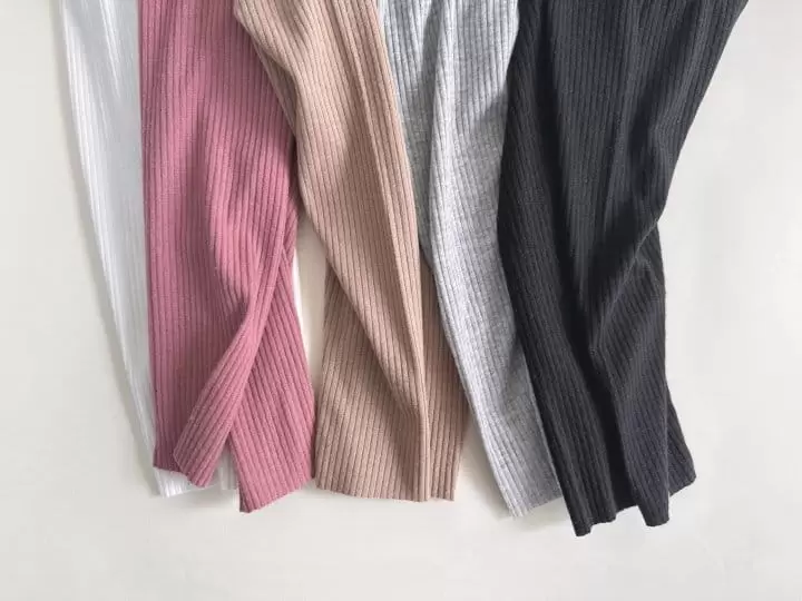 Yerooyena - Korean Children Fashion - #discoveringself - Fleece Rib Leggings - 7