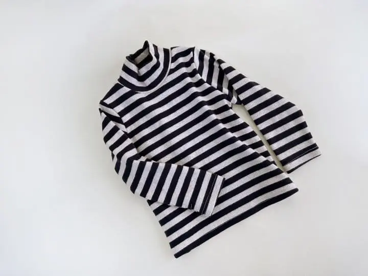 Yerooyena - Korean Children Fashion - #discoveringself - St Fleece Turtleneck Tee - 10