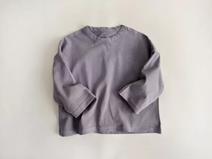 Yerooyena - Korean Children Fashion - #fashionkids - Peach Fleece Loose Tee - 6