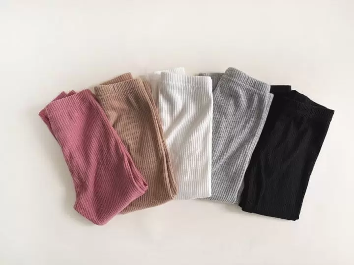 Yerooyena - Korean Children Fashion - #fashionkids - Fleece Rib Leggings - 8