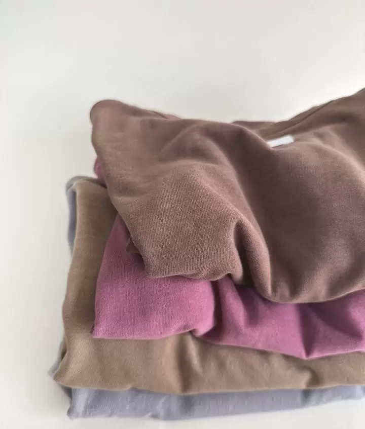 Yerooyena - Korean Children Fashion - #littlefashionista - Peach Fleece Loose Tee - 11