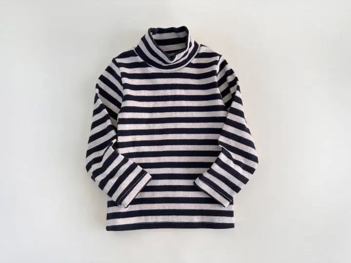 Yerooyena - Korean Children Fashion - #littlefashionista - St Fleece Turtleneck Tee - 2