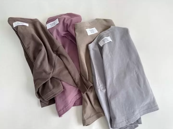 Yerooyena - Korean Children Fashion - #magicofchildhood - Peach Fleece Loose Tee - 12