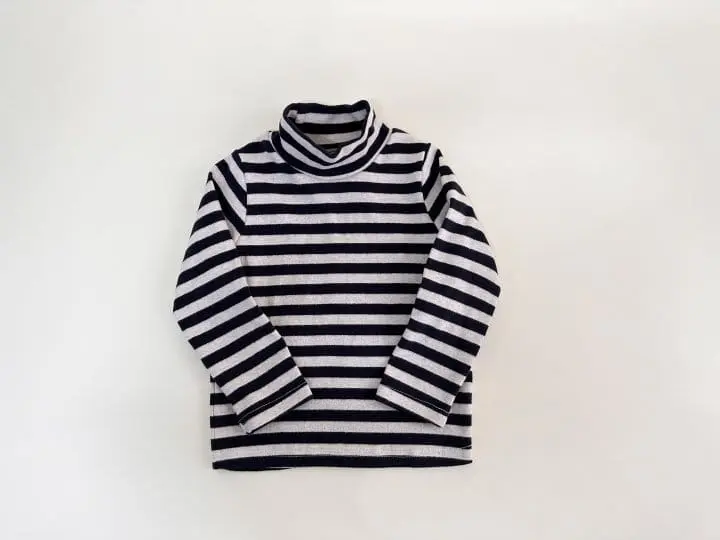 Yerooyena - Korean Children Fashion - #magicofchildhood - St Fleece Turtleneck Tee - 3