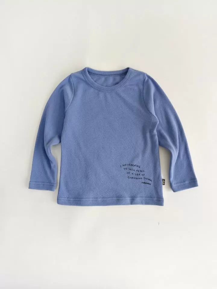 Yerooyena - Korean Children Fashion - #minifashionista - Lettering Frise Tee - 12