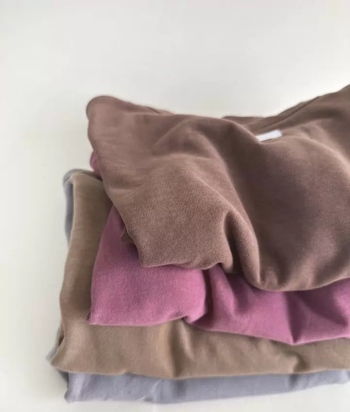 Yerooyena - Korean Children Fashion - #stylishchildhood - Peach Fleece Loose Tee - 2