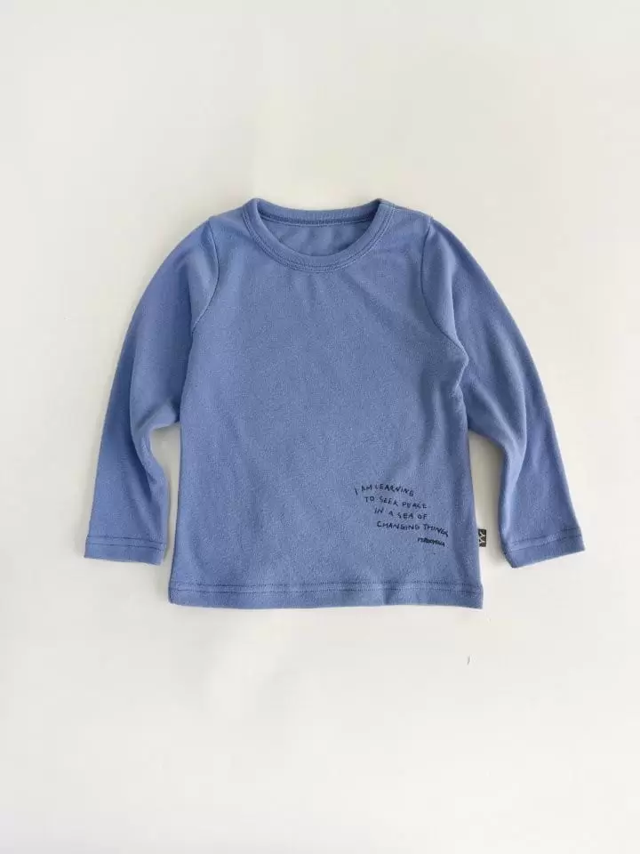 Yerooyena - Korean Children Fashion - #stylishchildhood - Lettering Frise Tee - 3