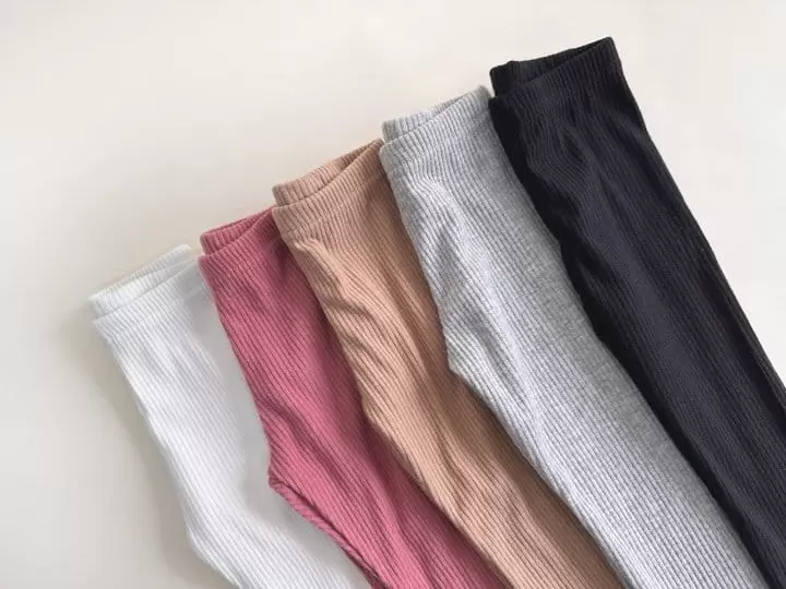 Yerooyena - Korean Children Fashion - #stylishchildhood - Fleece Rib Leggings - 3