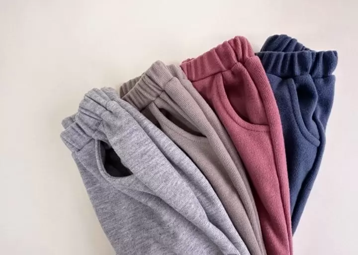 Yerooyena - Korean Children Fashion - #todddlerfashion - Fleece Rib Fit Pants - 3