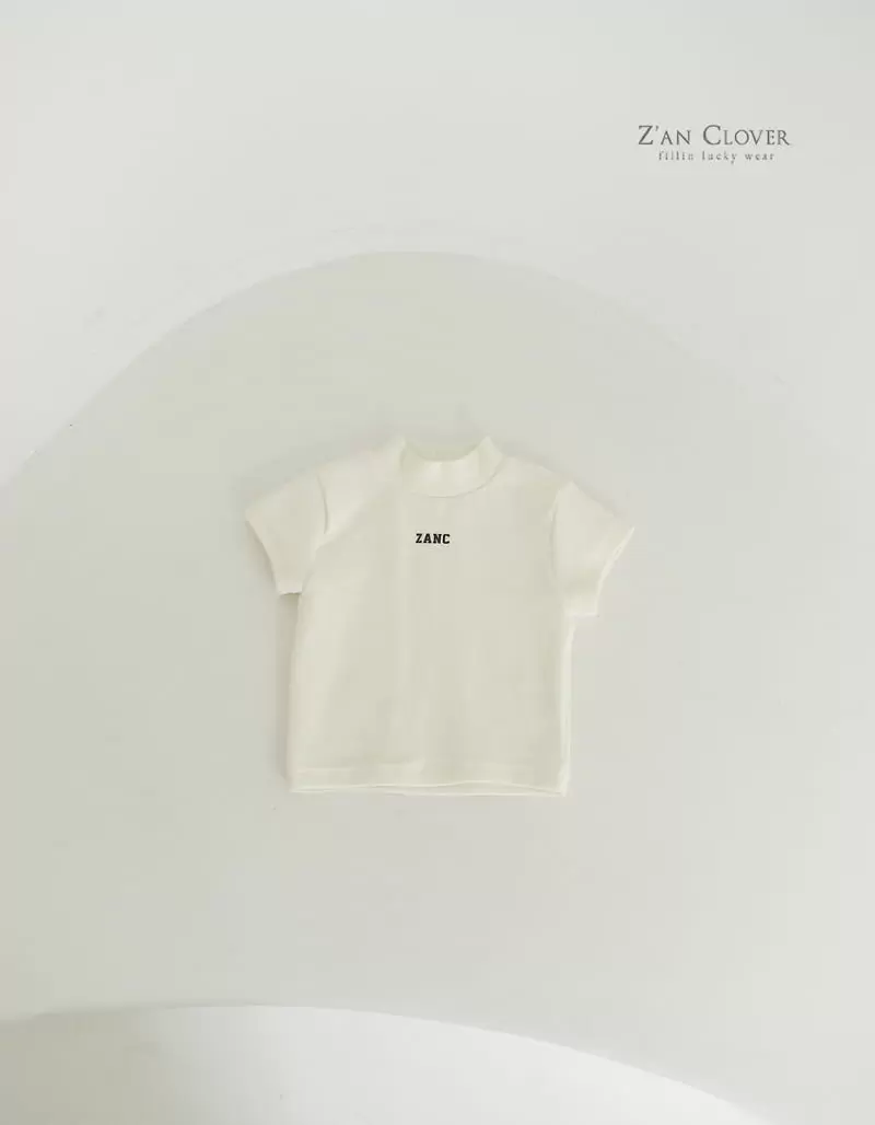 Zan Clover - Korean Children Fashion - #Kfashion4kids - ZANC Half Turtleneck Tee - 2