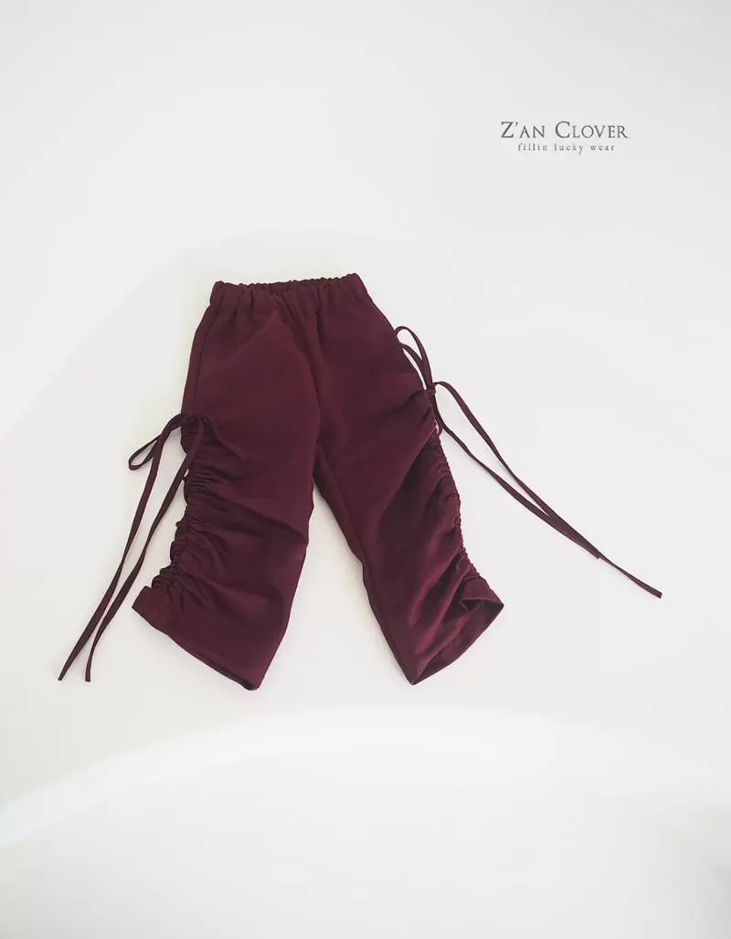 Zan Clover - Korean Children Fashion - #childofig - Street String pants - 7