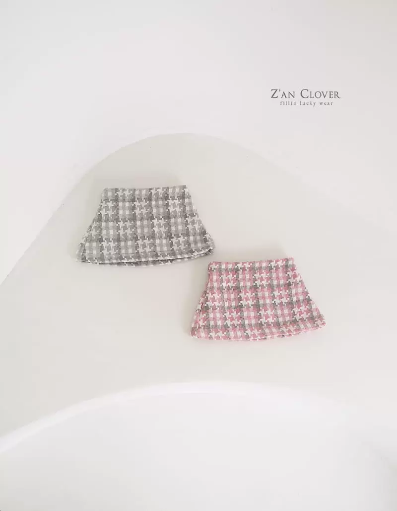 Zan Clover - Korean Children Fashion - #childofig - Twid Mini Skirt