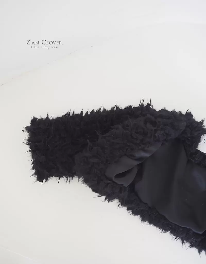 Zan Clover - Korean Children Fashion - #childofig - Fluffy Jacket - 11