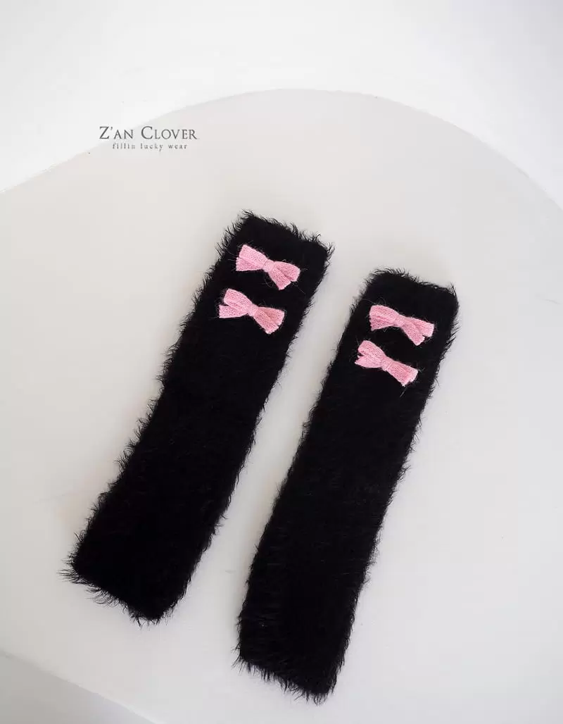 Zan Clover - Korean Children Fashion - #childofig - Angora Leg Warmer - 3