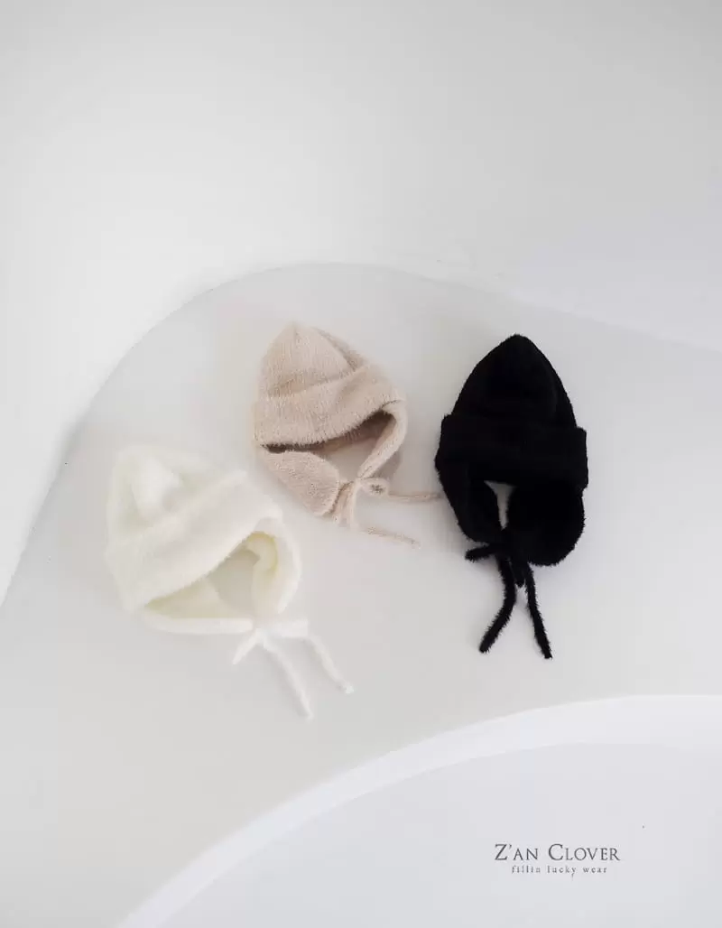 Zan Clover - Korean Children Fashion - #childrensboutique - Angora Ears Hat