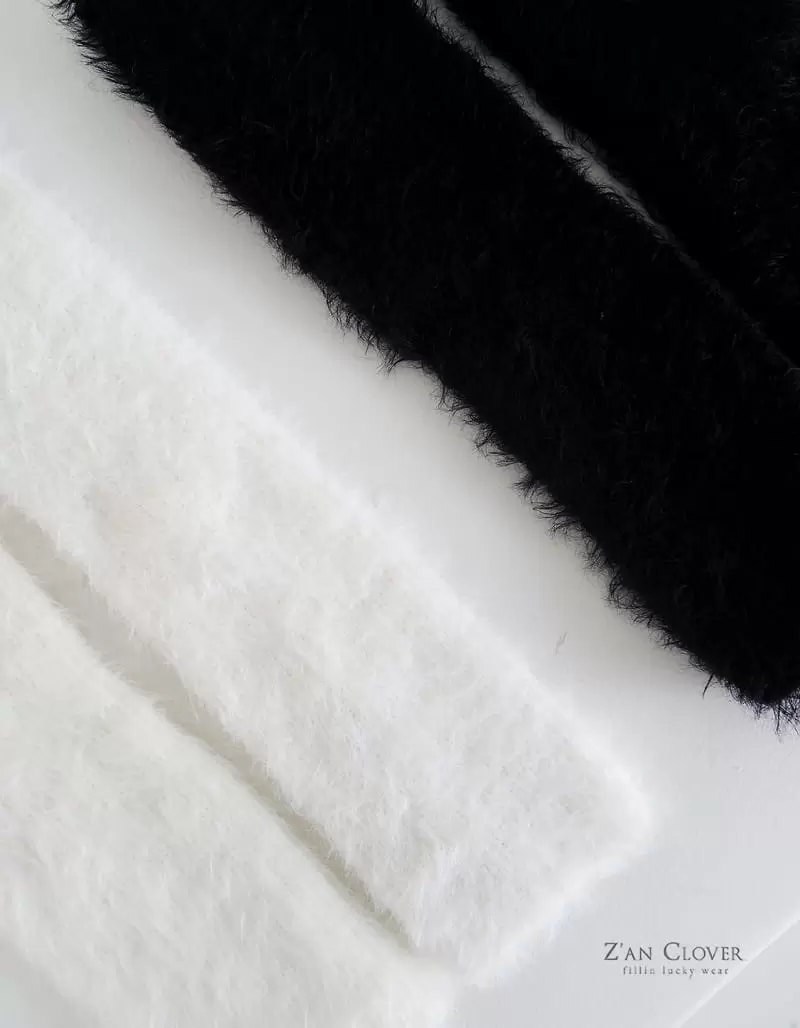 Zan Clover - Korean Children Fashion - #designkidswear - Angora Leg Warmer - 5