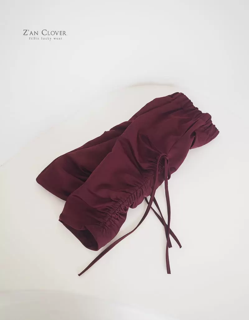 Zan Clover - Korean Children Fashion - #discoveringself - Street String pants - 10