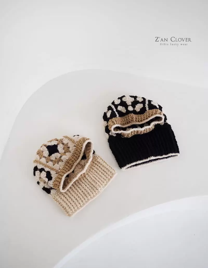 Zan Clover - Korean Children Fashion - #discoveringself - Quilting Baraclava