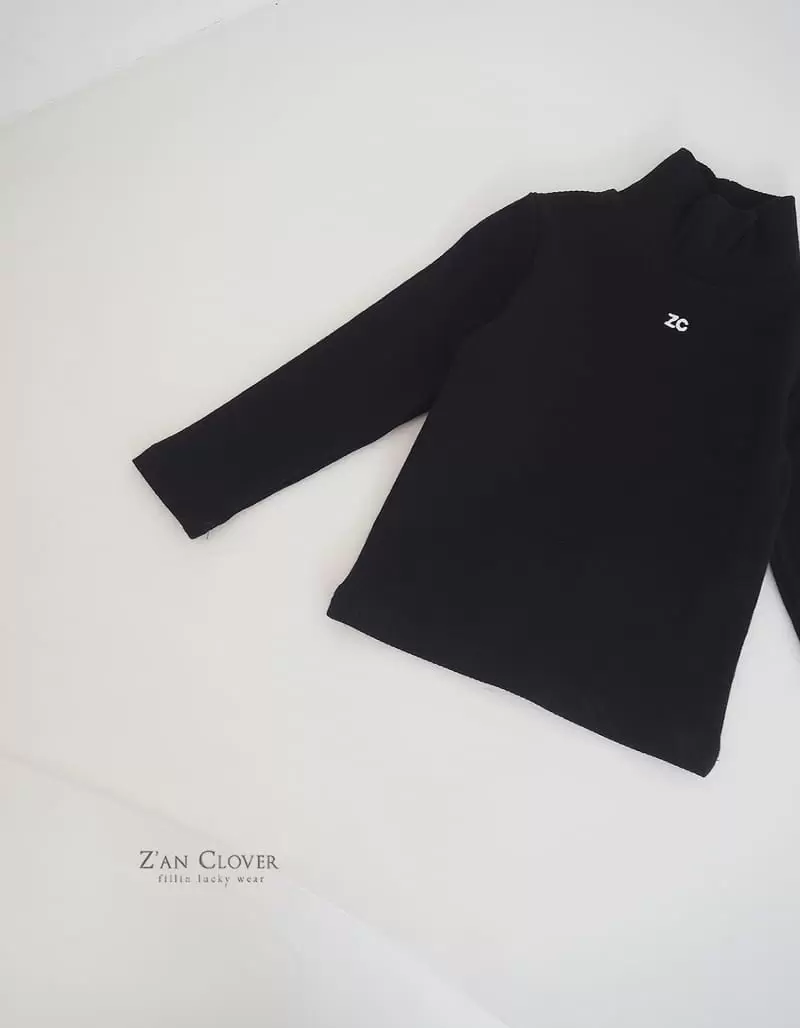 Zan Clover - Korean Children Fashion - #discoveringself - ZC Rib Turtleneck Tee - 7