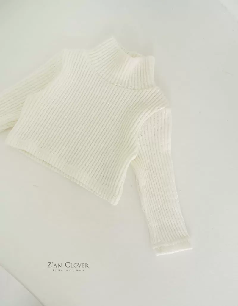 Zan Clover - Korean Children Fashion - #discoveringself - Bocasi Turtleneck Tee - 6