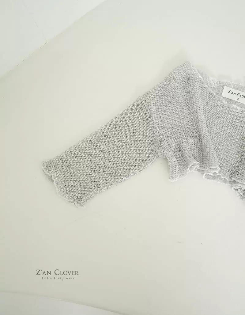 Zan Clover - Korean Children Fashion - #fashionkids - Matal Mesh Tee - 7