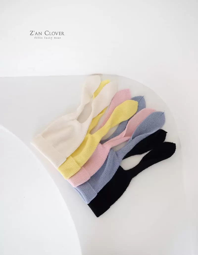 Zan Clover - Korean Children Fashion - #fashionkids - Angora Bunny Beanie - 4