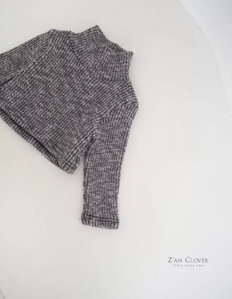 Zan Clover - Korean Children Fashion - #kidsshorts - Bocasi Turtleneck Tee - 8