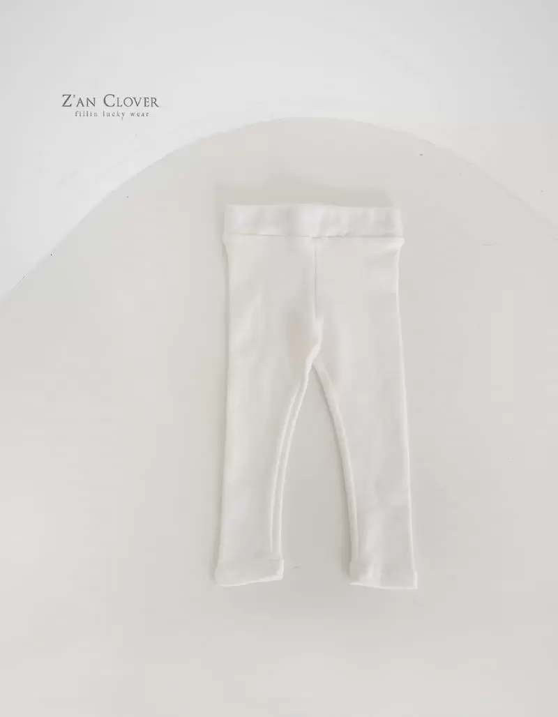 Zan Clover - Korean Children Fashion - #kidsstore - Mon Blan Leggings - 5