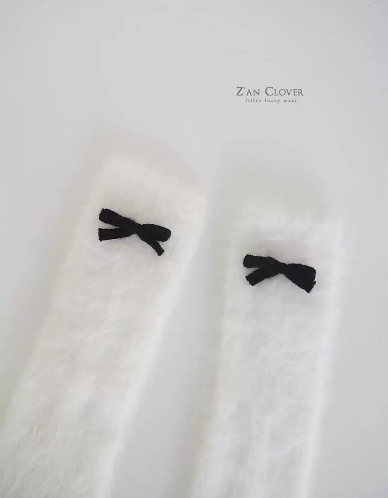 Zan Clover - Korean Children Fashion - #kidsstore - Angora Leg Warmer - 9