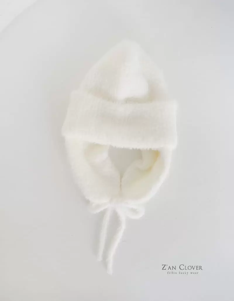 Zan Clover - Korean Children Fashion - #kidsstore - Angora Ears Hat - 6