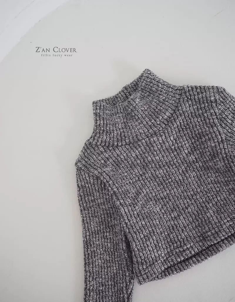 Zan Clover - Korean Children Fashion - #kidsstore - Bocasi Turtleneck Tee - 9