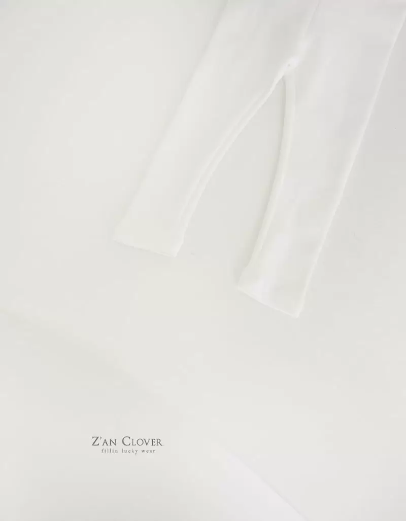 Zan Clover - Korean Children Fashion - #kidzfashiontrend - Mon Blan Leggings - 6