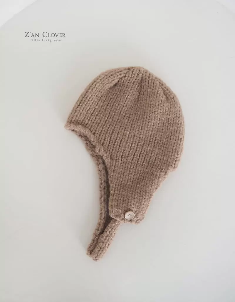 Zan Clover - Korean Children Fashion - #kidzfashiontrend - Button Ears Beanie - 8