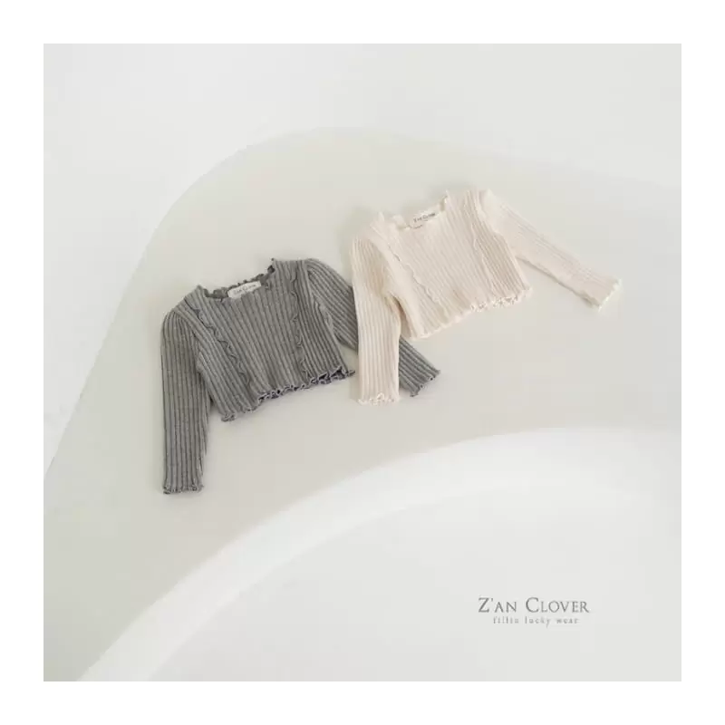 Zan Clover - Korean Children Fashion - #littlefashionista - Aroha Wave Tee