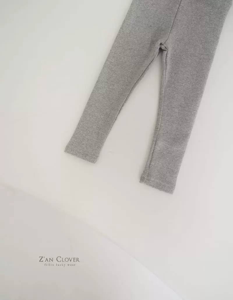 Zan Clover - Korean Children Fashion - #littlefashionista - Mon Blan Leggings - 8